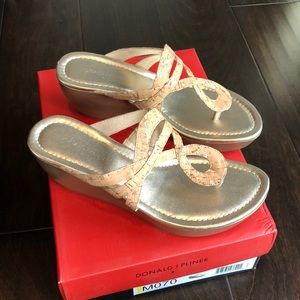 Donald Pliner wedge sandal